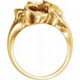 14K Yellow Freeform Ring - 550937135P photo 2