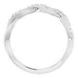 14K White 1/4 CTW Diamond Anniversary Band - 652012100P photo 2