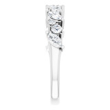 14K White 3/4 CTW Diamond Anniversary Band - 123915600P photo 4