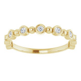 14K Yellow 1/5 CTW Diamond Anniversary Band - 1236316030P photo 3