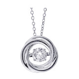 Gems One 14Kt White Gold Diamond (1/3Ctw) Pendant - PD33447-4WD photo