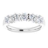 14K White 1/3 CTW Diamond Anniversary Band - 1239706004P photo 3