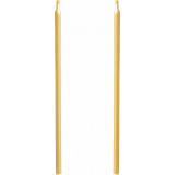 14K Yellow Vertical Bar Earrings - 651815100P photo 2