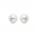 Mastaloni Ladies 14k Yellow Gold Cultured Pearl Stud Earrings photo