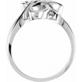 14K White Freeform Ring - 552337263P photo 2