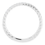 14K White 1/5 CTW Diamond Anniversary Band - 122982600P photo 2