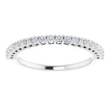 14K White 1/4 CTW Diamond Anniversary Band - 12297860000P photo 3