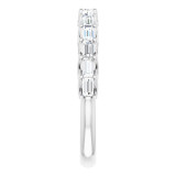14K White 3/8 CTW Diamond Anniversary Band - 1239296021P photo 4