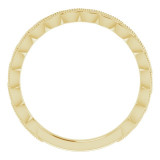 14K Yellow .08 CTW Diamond Anniversary Band - 123085601P photo 2