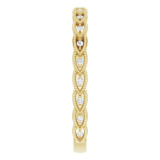 14K Yellow .08 CTW Diamond Anniversary Band - 123085601P photo 4