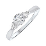 Gems One 14Kt White Gold Diamond(1/3Ctw) Ring - RG68878-4WC photo