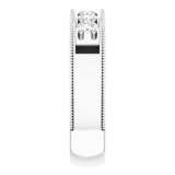 14K White 3/4 CTW Diamond Men's Ring - 1232916020P photo 4