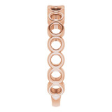 14K Rose Stackable Ring - 51702103P photo 4