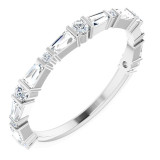 Platinum 1/2 CTW Diamond Anniversary Band - 123572603P photo