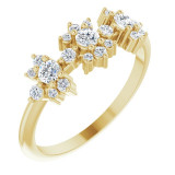 14K Yellow 3/8 CTW Diamond Anniversary Band - 124042605P photo