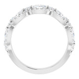 Platinum 1 1/3 CTW Diamond Anniversary Band - 123870603P photo 2