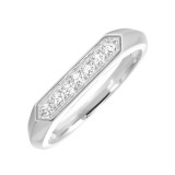 Gems One 10Kt White Gold Diamond (1/8Ctw) Ring - RG11806-1WC photo