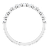 14K White 1/3 CTW Diamond Anniversary Band - 1236026021P photo 2