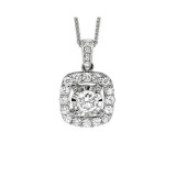 Gems One 14Kt White Gold Diamond (1/3Ctw) Pendant - FP1422/30-4WC photo