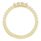 14K Yellow 1/3 CTW Diamond Anniversary Band - 124006605P photo 2