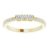 14K Yellow 1/3 CTW Diamond Anniversary Band - 124006605P photo 3