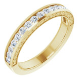 14K Yellow 1/2 CTW Round Diamond Anniversary Band - 1227526002P photo