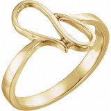 14K Yellow Freeform Ring - 51726315P photo