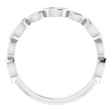 14K White 3/8 CTW Diamond Anniversary Band - 1236336021P photo 2