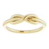 14K Yellow Infinity-Style Ring - 51749102P photo 3