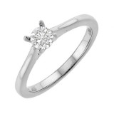 Gems One 14Kt White Gold Diamond (1/3Ctw) Ring - RG73506-4WB photo