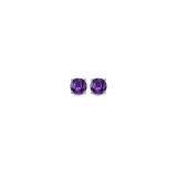 Gems One 14Kt White Gold Amethyst (1/5 Ctw) Earring - EMR30-4W photo