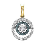 Gems One 14KT Yellow Gold & Diamond Rhythm Of Love Neckwear Pendant  - 3/8 ctw - ROL1013-4YCBL photo