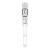 14K White 1/2 CTW Diamond Anniversary Band - 123020611P photo 4