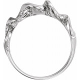 14K White Freeform Ring - 51666295P photo 2