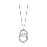 Gems One 10Kt White Gold Diamond (1/2Ctw) Pendant - PD10630-1WD photo