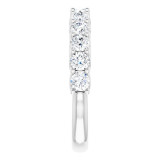14K White 1 1/8 CTW Diamond Anniversary Band - 1239296001P photo 4