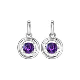 Gems One Silver (SLV 995) Rhythm Of Love Fashion Earrings - ROL2049M photo
