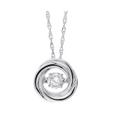Gems One 14Kt White Gold Diamond (1/6Ctw) Pendant - PD33446-4WD photo