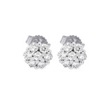Gems One 14Kt White Gold Diamond (1/3Ctw) Earring - ER29579-4WH photo