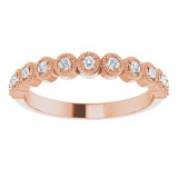 14K Rose 1/6 CTW Diamond Anniversary Band - 123420606P photo 3