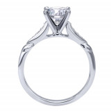 Gabriel & Co. 14k White Gold Victorian Straight Engagement Ring - ER11826R4W44JJ photo 2