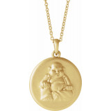 14K Yellow Buddha 16-18 Necklace - 86851601P photo