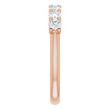 14K Rose 1/2 CTW Diamond Anniversary Band - 1236586022P photo 4