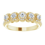 14K Yellow 1/2 CTW Diamond Anniversary Band - 123221502P photo 3