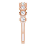 14K Rose 1/3 CTW Diamond Stackable Ring - 71876612P photo 4