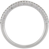14K White 1/5 CTW Diamond Band - 68925100P photo 2