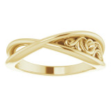 14K Yellow Sculptural-Inspired  Ring - 51963102P photo 3
