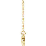 14K Yellow Infinity-Inspired Heart 16-18 Necklace - 86673601P photo 2