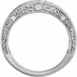 14K White 3/4 CTW Diamond Anniversary Band - 653071601P photo 2