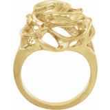 14K Yellow Freeform Ring - 556467500P photo 2